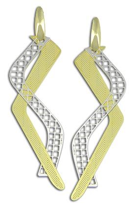 Brinco folheado a ouro - BS2113