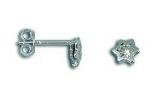 Brinco com pedra de strass - BS1147 S